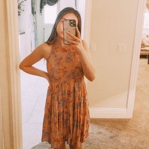 SOLD urban outfitters💫— pink halter top dress!!